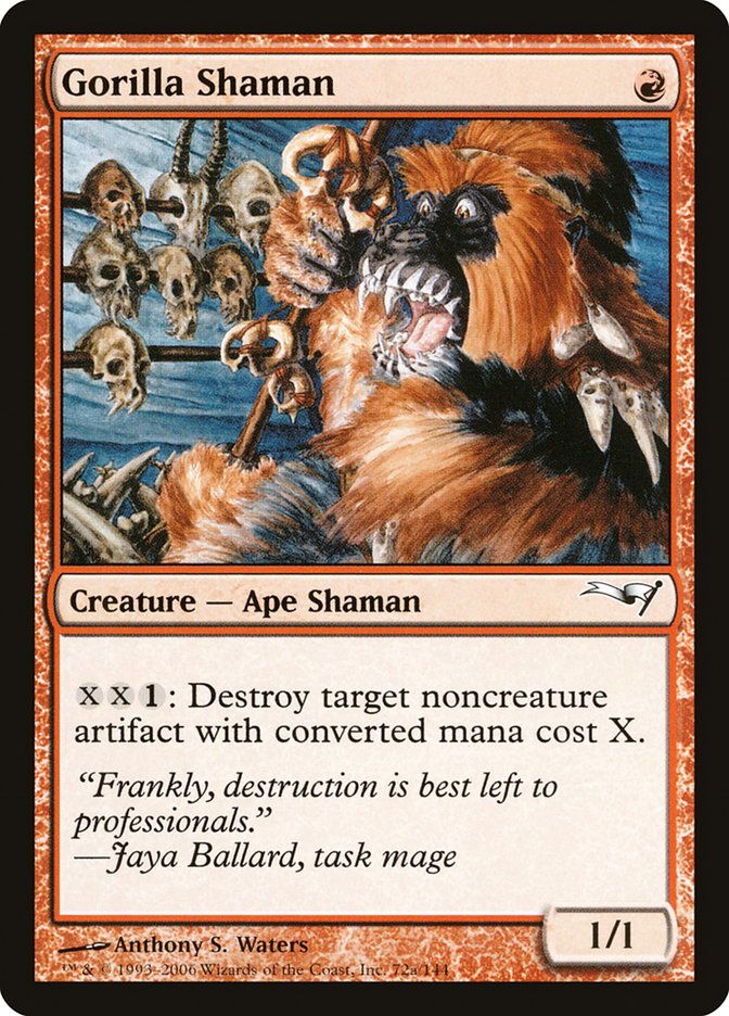 Gorilla Shaman [Coldsnap Theme Decks] | Dragon's Lair Comics and Fantasy Houston TX