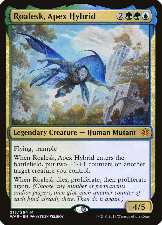 Roalesk, Apex Hybrid [War of the Spark] | Dragon's Lair Comics and Fantasy Houston TX