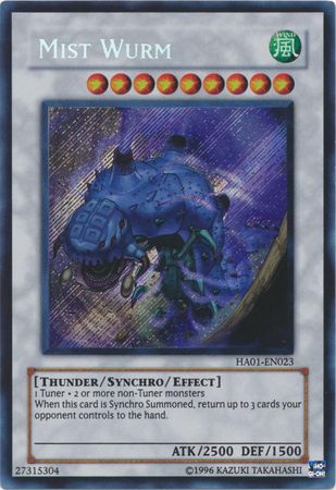 Mist Wurm [HA01-EN023] Secret Rare | Dragon's Lair Comics and Fantasy Houston TX