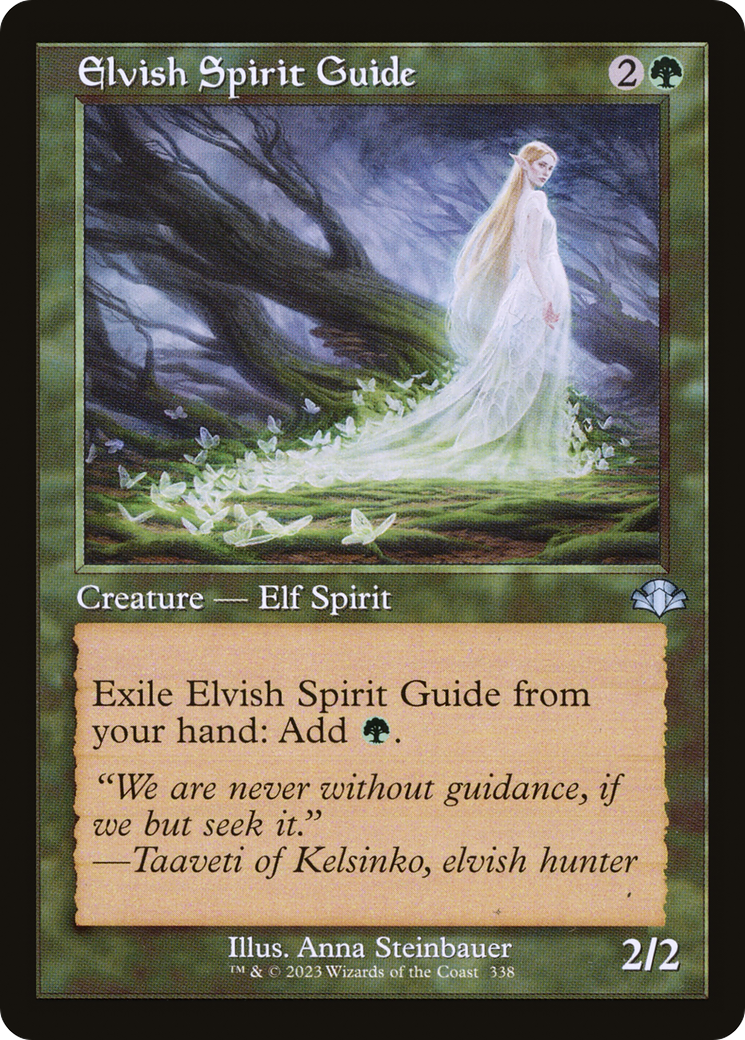 Elvish Spirit Guide (Retro) [Dominaria Remastered] | Dragon's Lair Comics and Fantasy Houston TX