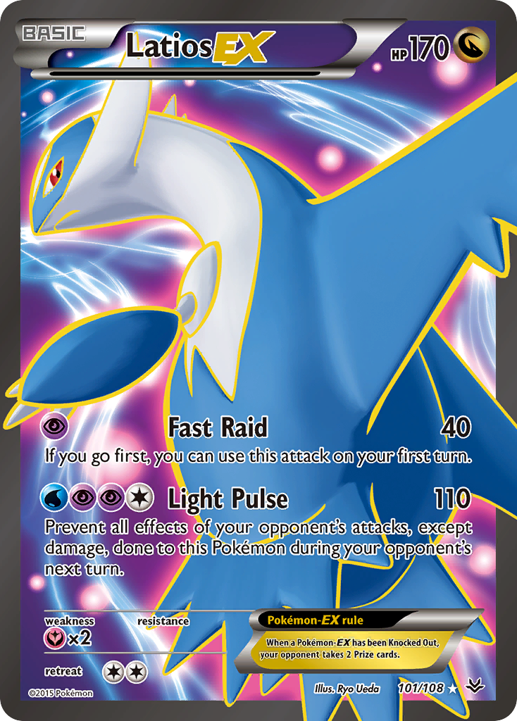 Latios EX (101/108) [XY: Roaring Skies] | Dragon's Lair Comics and Fantasy Houston TX