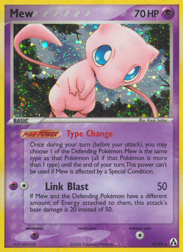 Mew (10/92) [EX: Legend Maker] | Dragon's Lair Comics and Fantasy Houston TX