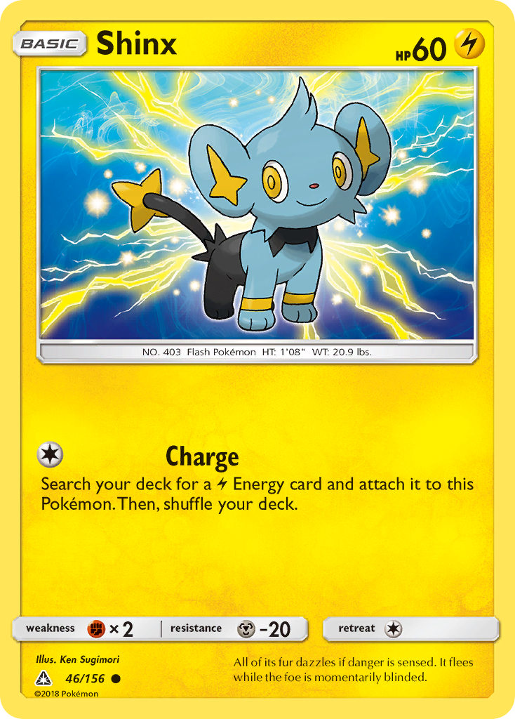 Shinx (46/156) [Sun & Moon: Ultra Prism] | Dragon's Lair Comics and Fantasy Houston TX