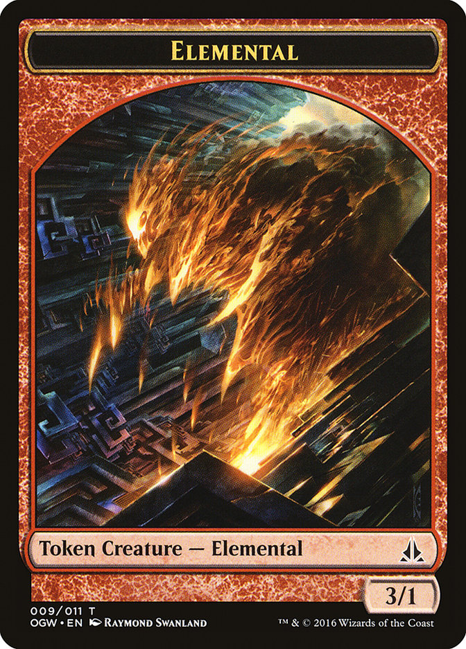 Elemental Token (009/011) [Oath of the Gatewatch Tokens] | Dragon's Lair Comics and Fantasy Houston TX