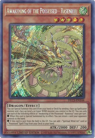 Awakening of the Possessed - Rasenryu [DLCS-EN144] Secret Rare | Dragon's Lair Comics and Fantasy Houston TX