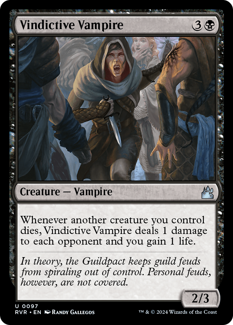 Vindictive Vampire [Ravnica Remastered] | Dragon's Lair Comics and Fantasy Houston TX