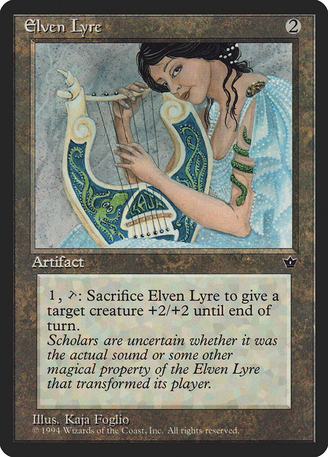 Elven Lyre [Fallen Empires] | Dragon's Lair Comics and Fantasy Houston TX