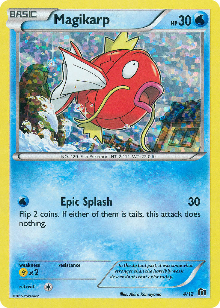 Magikarp (4/12) [McDonald's Promos: 2016 Collection] | Dragon's Lair Comics and Fantasy Houston TX