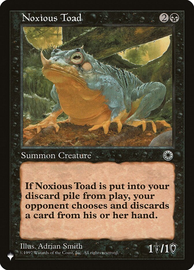 Noxious Toad [The List] | Dragon's Lair Comics and Fantasy Houston TX