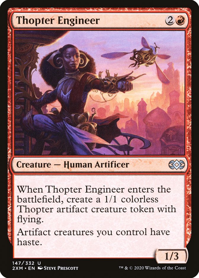 Thopter Engineer [Double Masters] | Dragon's Lair Comics and Fantasy Houston TX