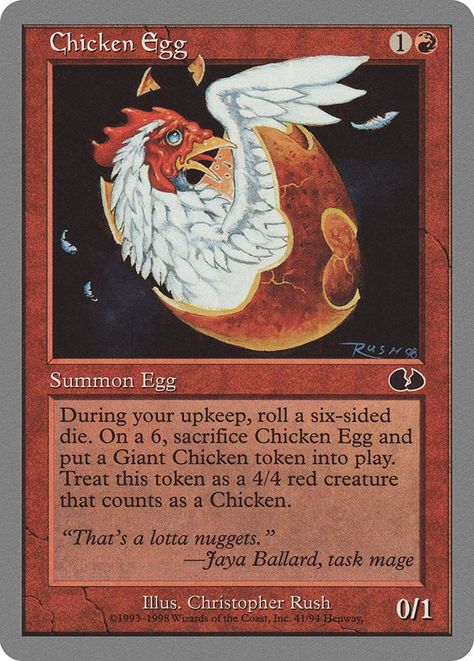 Chicken Egg [Unglued] | Dragon's Lair Comics and Fantasy Houston TX