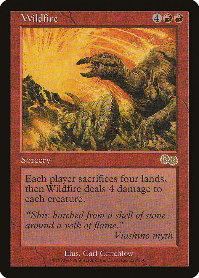 Wildfire [Urza's Saga] | Dragon's Lair Comics and Fantasy Houston TX