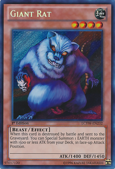 Giant Rat [LCYW-EN232] Secret Rare | Dragon's Lair Comics and Fantasy Houston TX