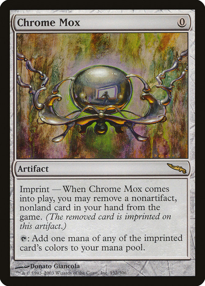 Chrome Mox [Mirrodin] | Dragon's Lair Comics and Fantasy Houston TX