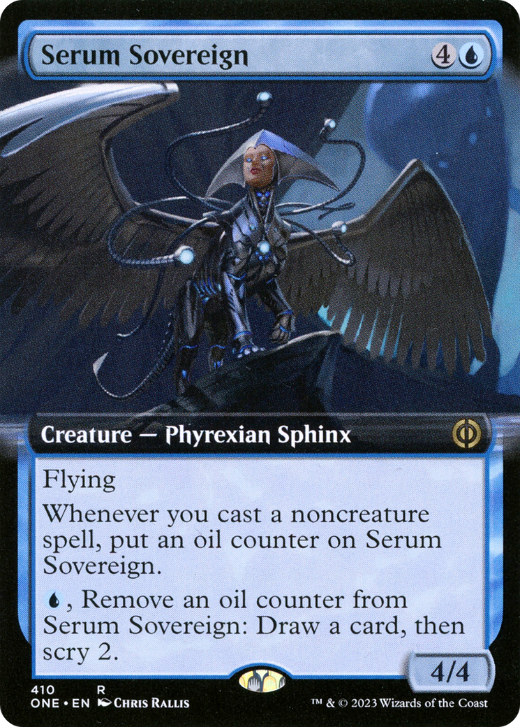 Serum Sovereign (Extended Art) [Phyrexia: All Will Be One] | Dragon's Lair Comics and Fantasy Houston TX