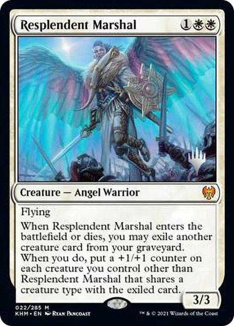 Resplendent Marshal (Promo Pack) [Kaldheim Promos] | Dragon's Lair Comics and Fantasy Houston TX