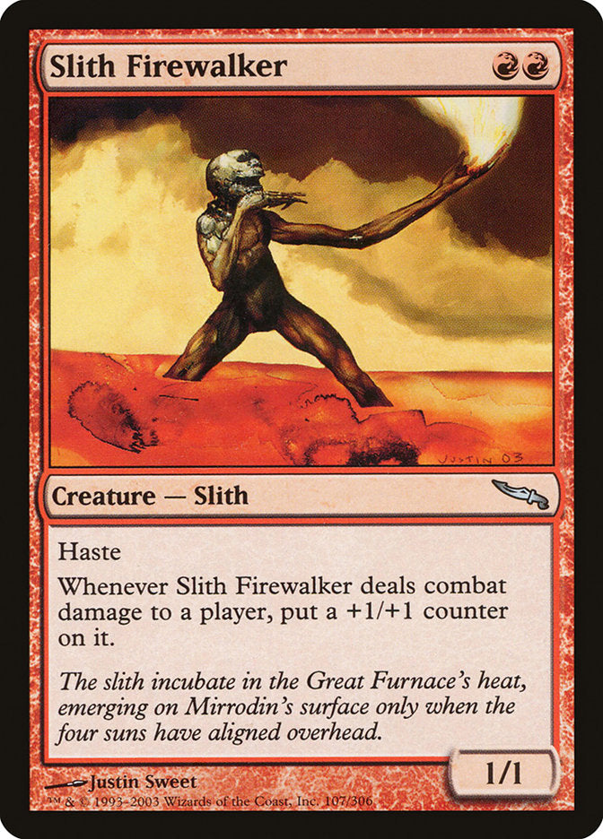 Slith Firewalker [Mirrodin] | Dragon's Lair Comics and Fantasy Houston TX