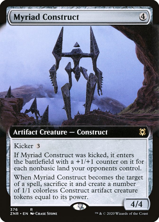 Myriad Construct (Extended Art) [Zendikar Rising] | Dragon's Lair Comics and Fantasy Houston TX