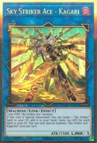 Sky Striker Ace - Kagari (Alternate Art) [MAGO-EN038] Gold Rare | Dragon's Lair Comics and Fantasy Houston TX