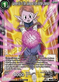 Supreme Kai of Time, Summoned from Another Dimension (Unison Warrior Series Tournament Pack Vol.3) (P-288) [Tournament Promotion Cards] | Dragon's Lair Comics and Fantasy Houston TX