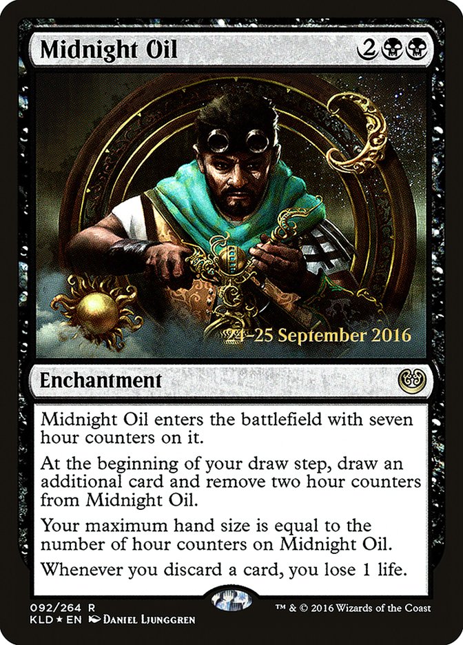 Midnight Oil [Kaladesh Prerelease Promos] | Dragon's Lair Comics and Fantasy Houston TX