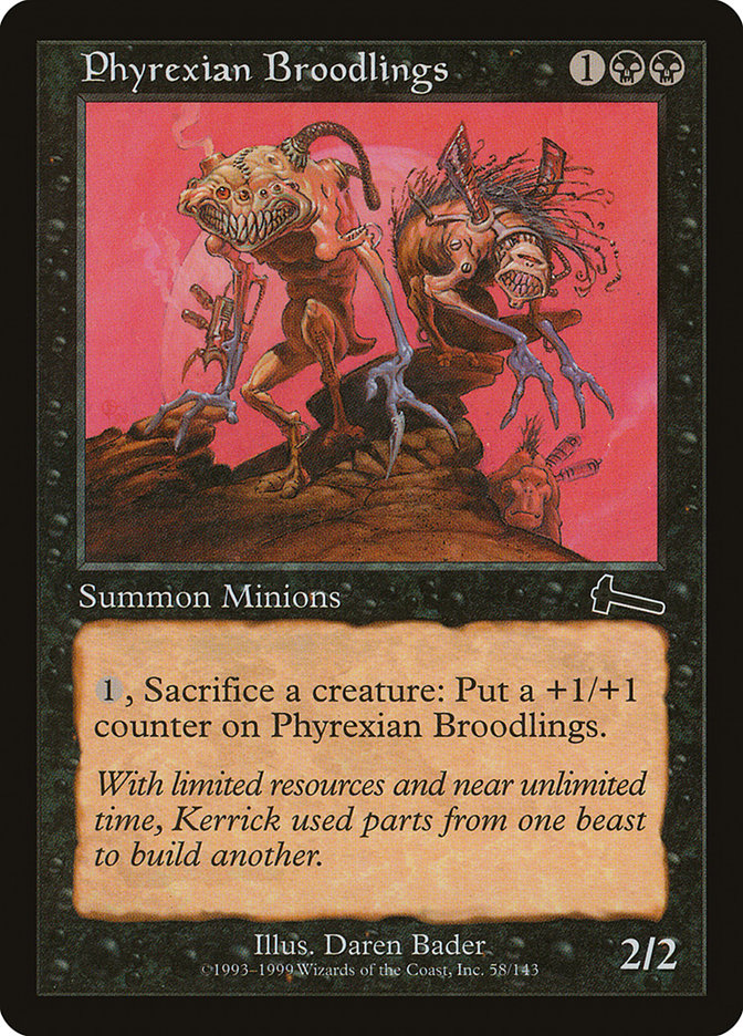 Phyrexian Broodlings [Urza's Legacy] | Dragon's Lair Comics and Fantasy Houston TX