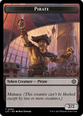 City's Blessing // Pirate (0005) Double-Sided Token [The Lost Caverns of Ixalan Commander Tokens] | Dragon's Lair Comics and Fantasy Houston TX