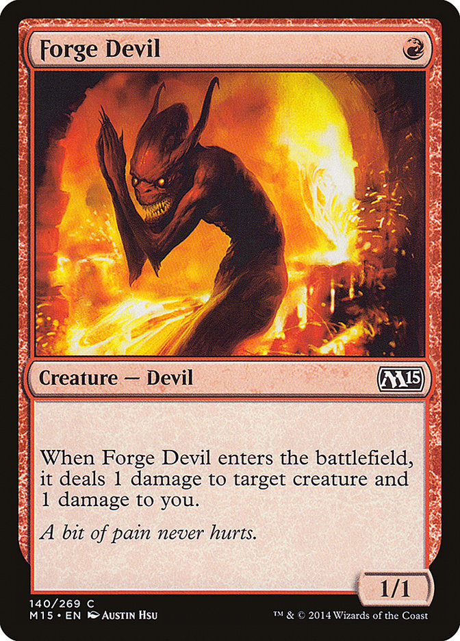 Forge Devil [Magic 2015] | Dragon's Lair Comics and Fantasy Houston TX