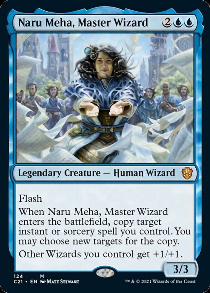 Naru Meha, Master Wizard [Commander 2021] | Dragon's Lair Comics and Fantasy Houston TX