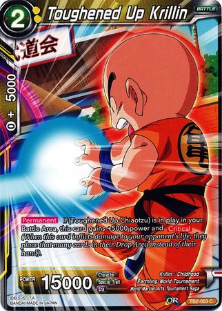 Toughened Up Krillin (TB2-053) [World Martial Arts Tournament] | Dragon's Lair Comics and Fantasy Houston TX