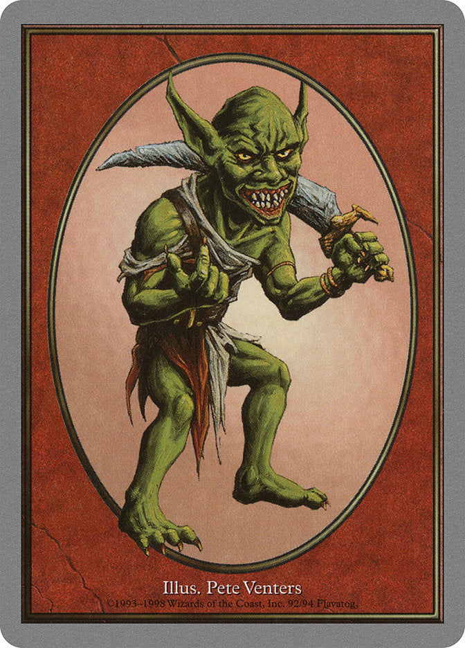 Goblin Token [Unglued Tokens] | Dragon's Lair Comics and Fantasy Houston TX