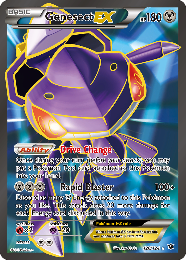 Genesect EX (120/124) [XY: Fates Collide] | Dragon's Lair Comics and Fantasy Houston TX