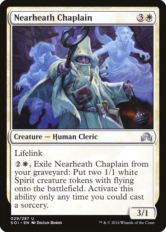 Nearheath Chaplain [Shadows over Innistrad] | Dragon's Lair Comics and Fantasy Houston TX