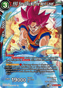 SSG Son Goku, to the Next Level (Uncommon) (BT13-018) [Supreme Rivalry] | Dragon's Lair Comics and Fantasy Houston TX