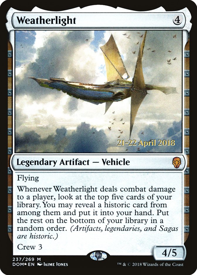 Weatherlight [Dominaria Prerelease Promos] | Dragon's Lair Comics and Fantasy Houston TX