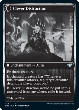 Distracting Geist // Clever Distraction [Innistrad: Double Feature] | Dragon's Lair Comics and Fantasy Houston TX