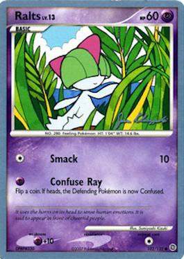 Ralts LV.13 (102/132) (Psychic Lock - Jason Klaczynski) [World Championships 2008] | Dragon's Lair Comics and Fantasy Houston TX