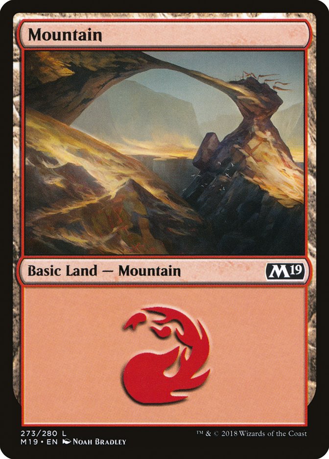 Mountain (273) [Core Set 2019] | Dragon's Lair Comics and Fantasy Houston TX