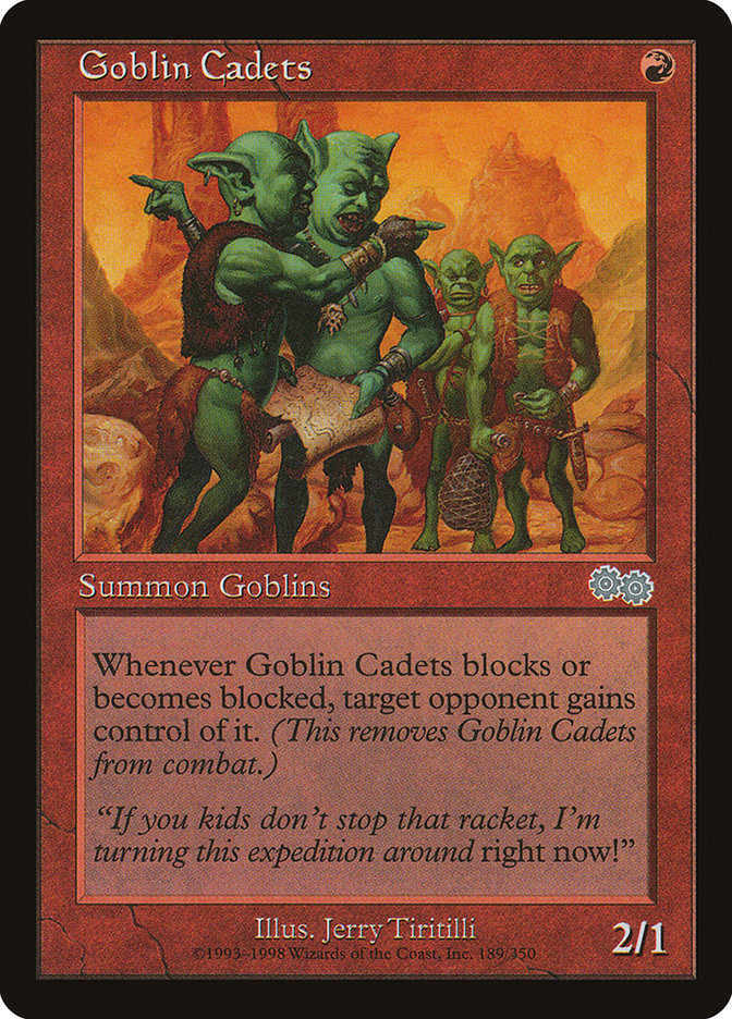 Goblin Cadets [Urza's Saga] | Dragon's Lair Comics and Fantasy Houston TX