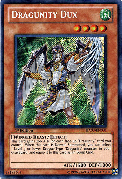 Dragunity Dux [HA03-EN031] Secret Rare | Dragon's Lair Comics and Fantasy Houston TX