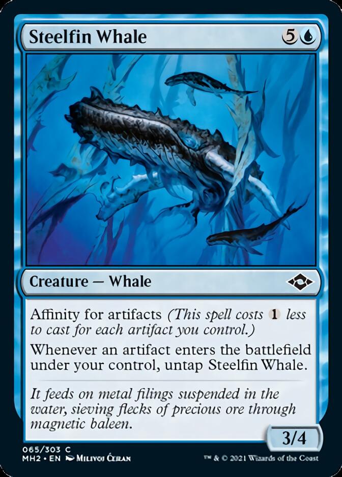 Steelfin Whale [Modern Horizons 2] | Dragon's Lair Comics and Fantasy Houston TX