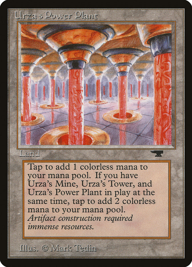 Urza's Power Plant (Red Columns) [Antiquities] | Dragon's Lair Comics and Fantasy Houston TX