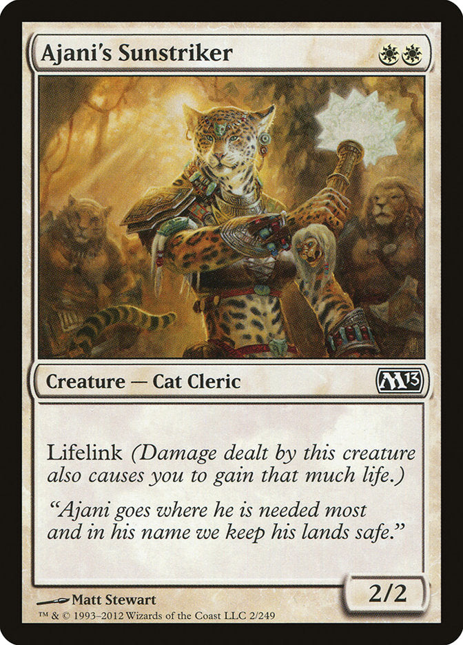 Ajani's Sunstriker [Magic 2013] | Dragon's Lair Comics and Fantasy Houston TX