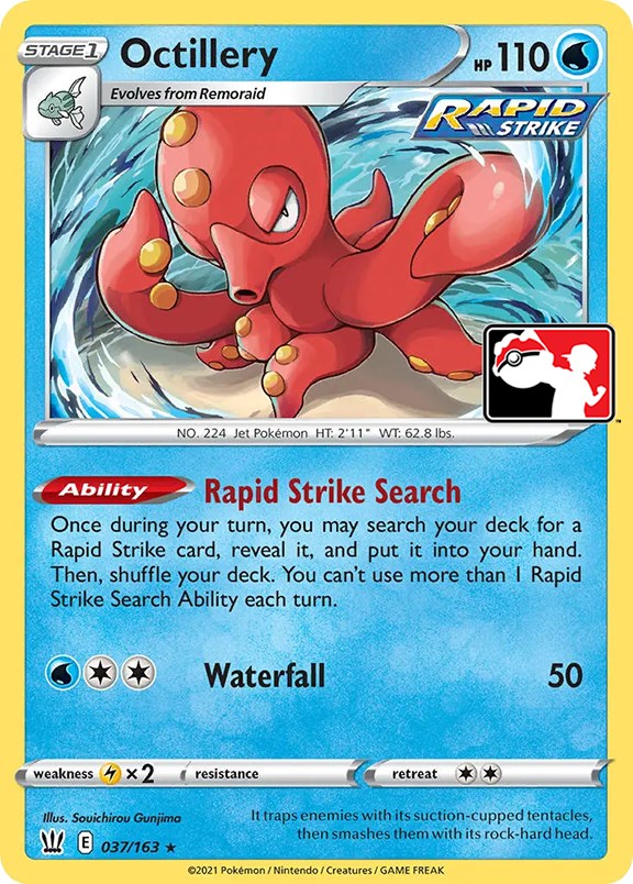 Octillery (037/163) [Prize Pack Series One] | Dragon's Lair Comics and Fantasy Houston TX