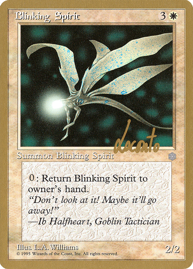 Blinking Spirit (Michael Loconto) [Pro Tour Collector Set] | Dragon's Lair Comics and Fantasy Houston TX