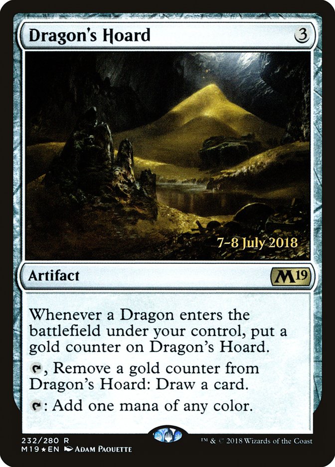 Dragon's Hoard [Core Set 2019 Prerelease Promos] | Dragon's Lair Comics and Fantasy Houston TX