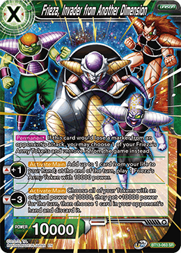 Frieza, Invader from Another Dimension (BT13-063) [Supreme Rivalry] | Dragon's Lair Comics and Fantasy Houston TX