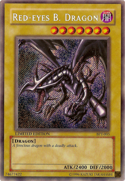 Red-Eyes B. Dragon [BPT-005] Secret Rare | Dragon's Lair Comics and Fantasy Houston TX