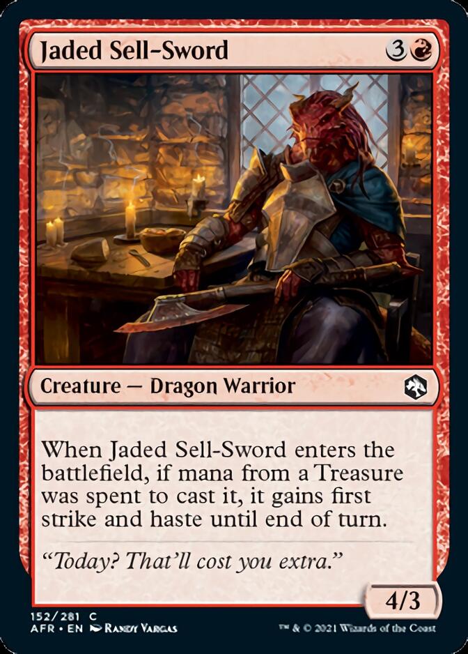 Jaded Sell-Sword [Dungeons & Dragons: Adventures in the Forgotten Realms] | Dragon's Lair Comics and Fantasy Houston TX