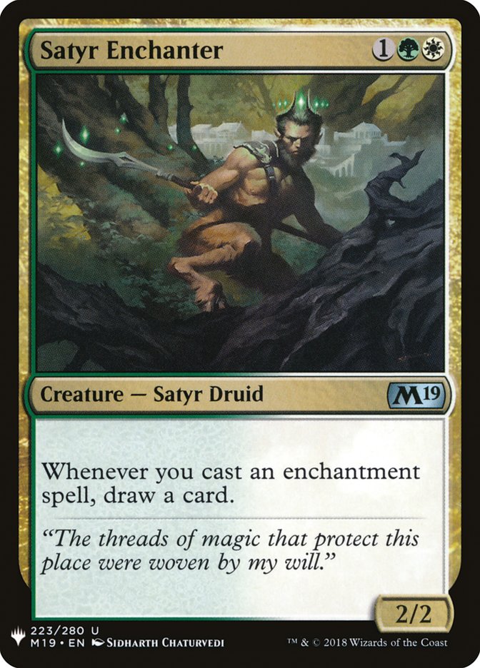 Satyr Enchanter [Mystery Booster] | Dragon's Lair Comics and Fantasy Houston TX